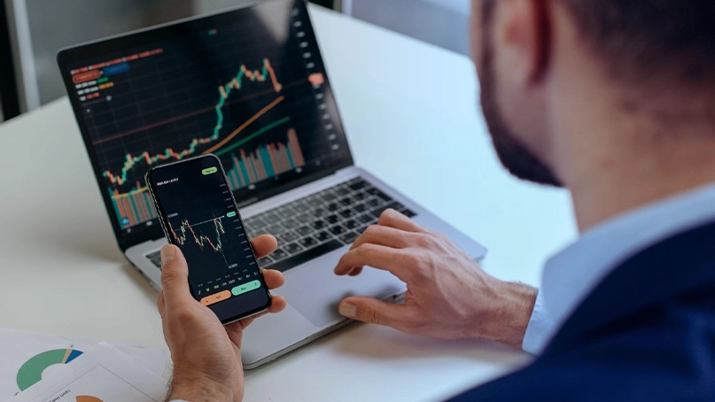 Dashboard di trading IA di Sentiero Dexlink